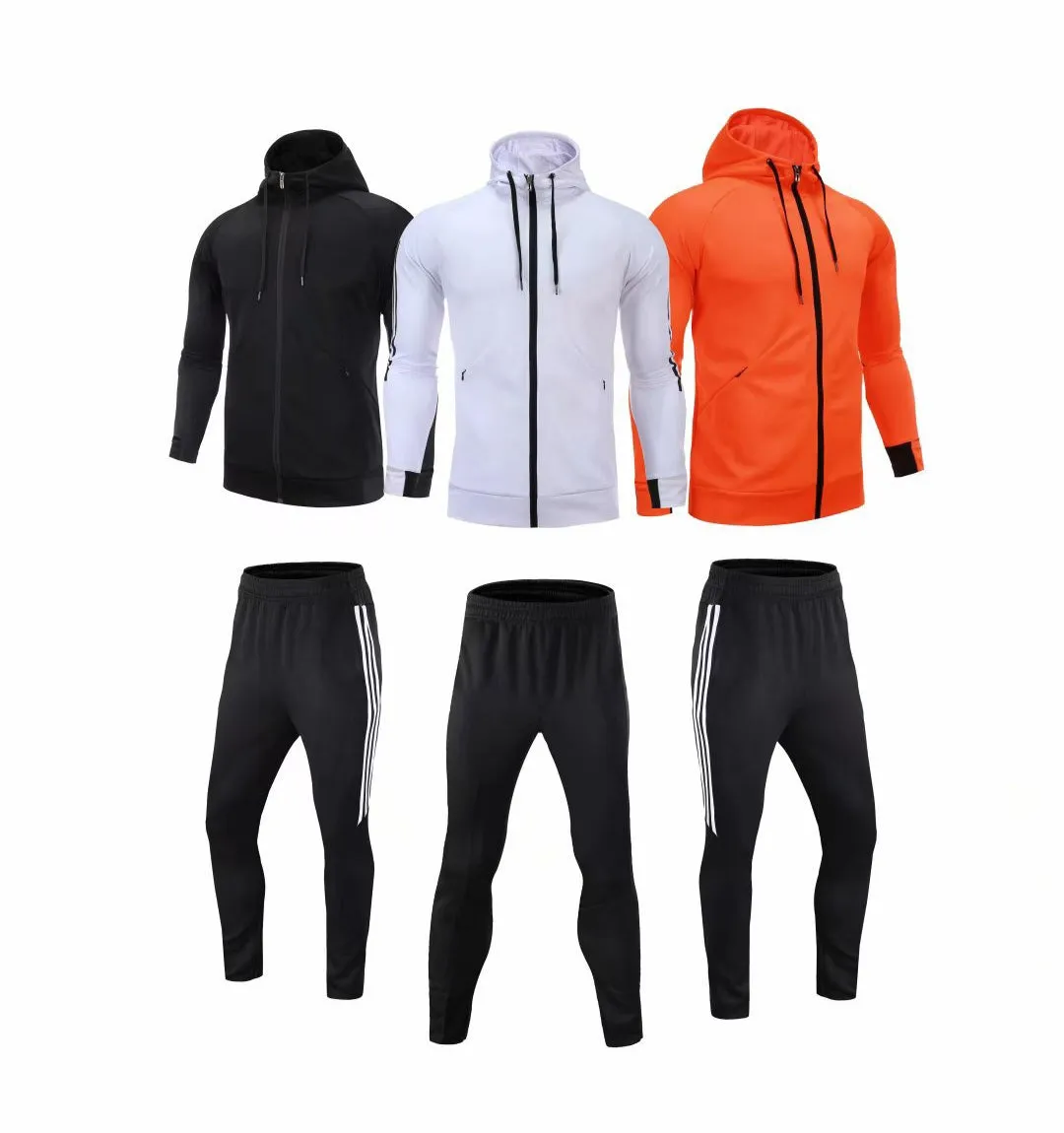 ADIDAS DRY-FIT TRACKSUITS (WITH HOODIE)