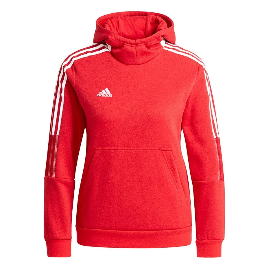 Adidas Tiro 21 Sweat Hoody Red Gm7338 116Cm