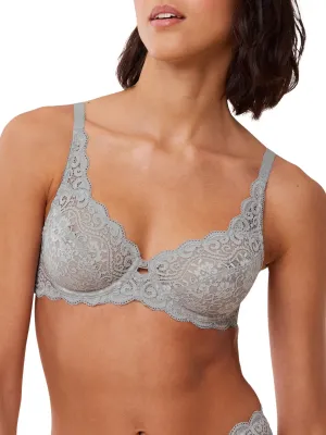 Amourette WHP Half Cup Bra - Silent Grey