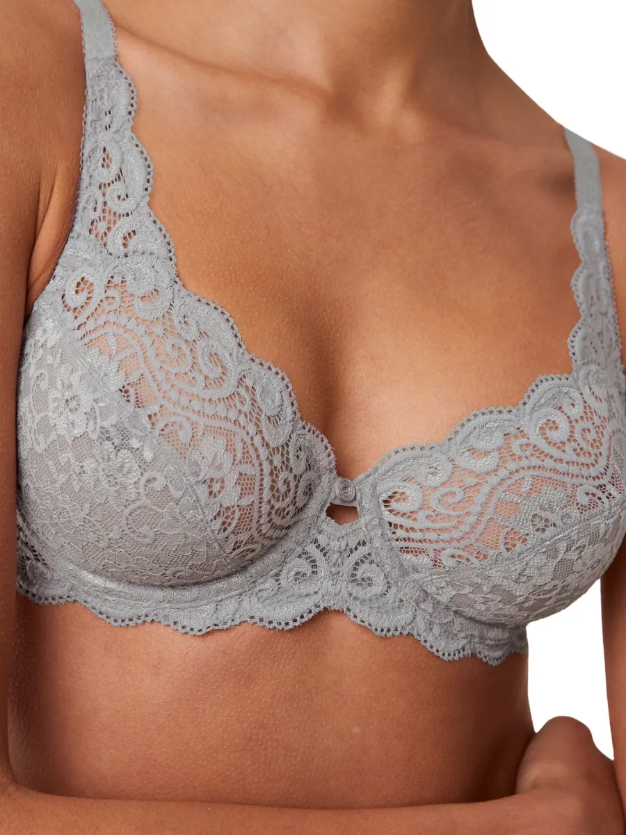 Amourette WHP Half Cup Bra - Silent Grey