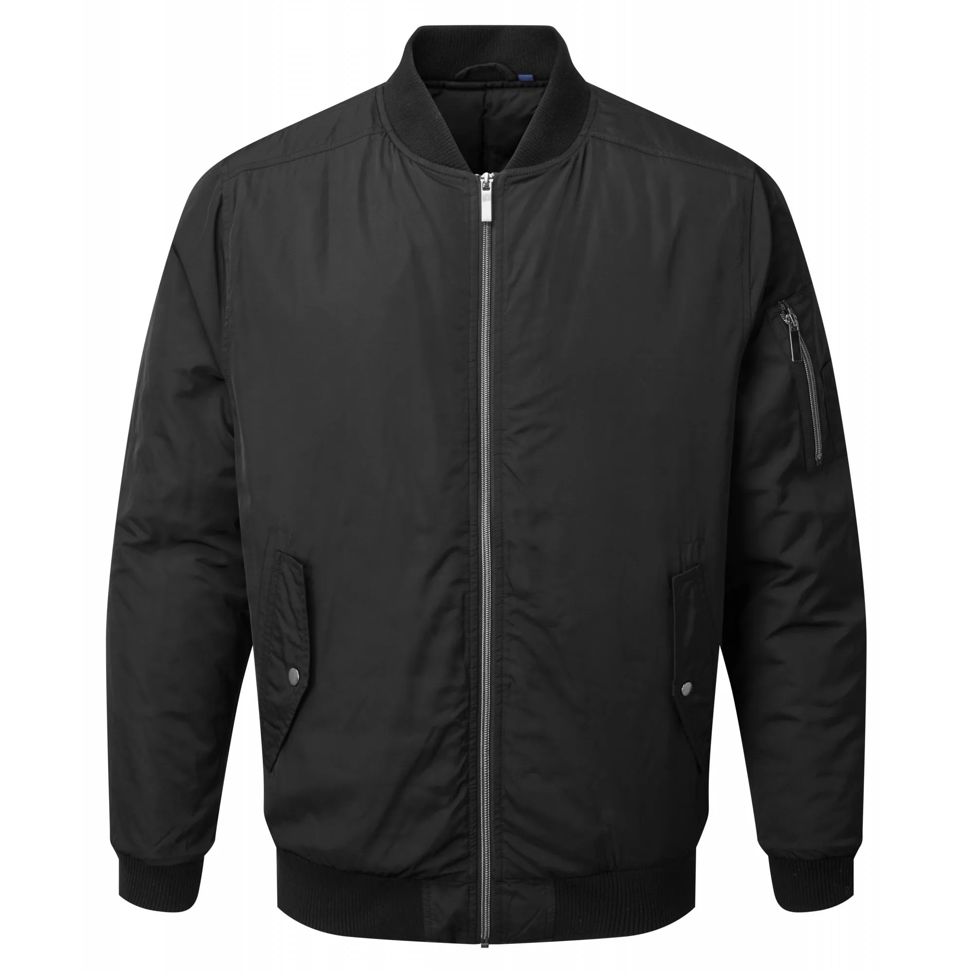 Asquith & Fox Mens Padded Bomber Jacket