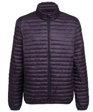 Aubergine - Tribe fineline padded jacket