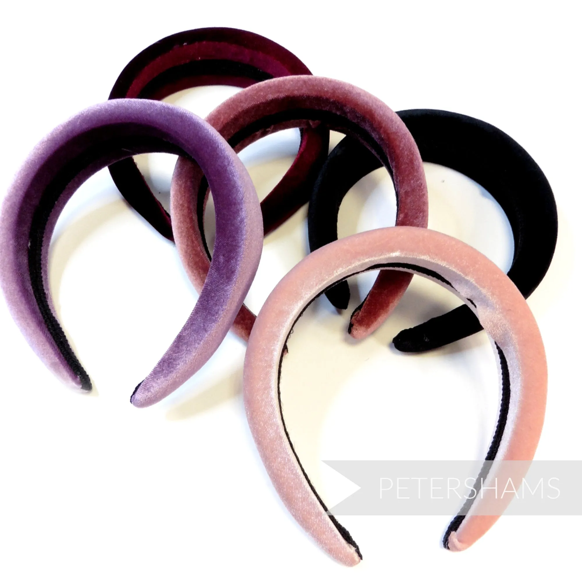 Bargain Damaged 40mm Padded Headbands - Pack of 5