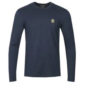 Belstaff Long Sleeve T Shirt in Navy