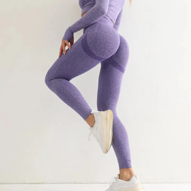 Booty Lifting Leggings, Seamless Scrunch Bum Leggings - Bum Lift Gym Leggings