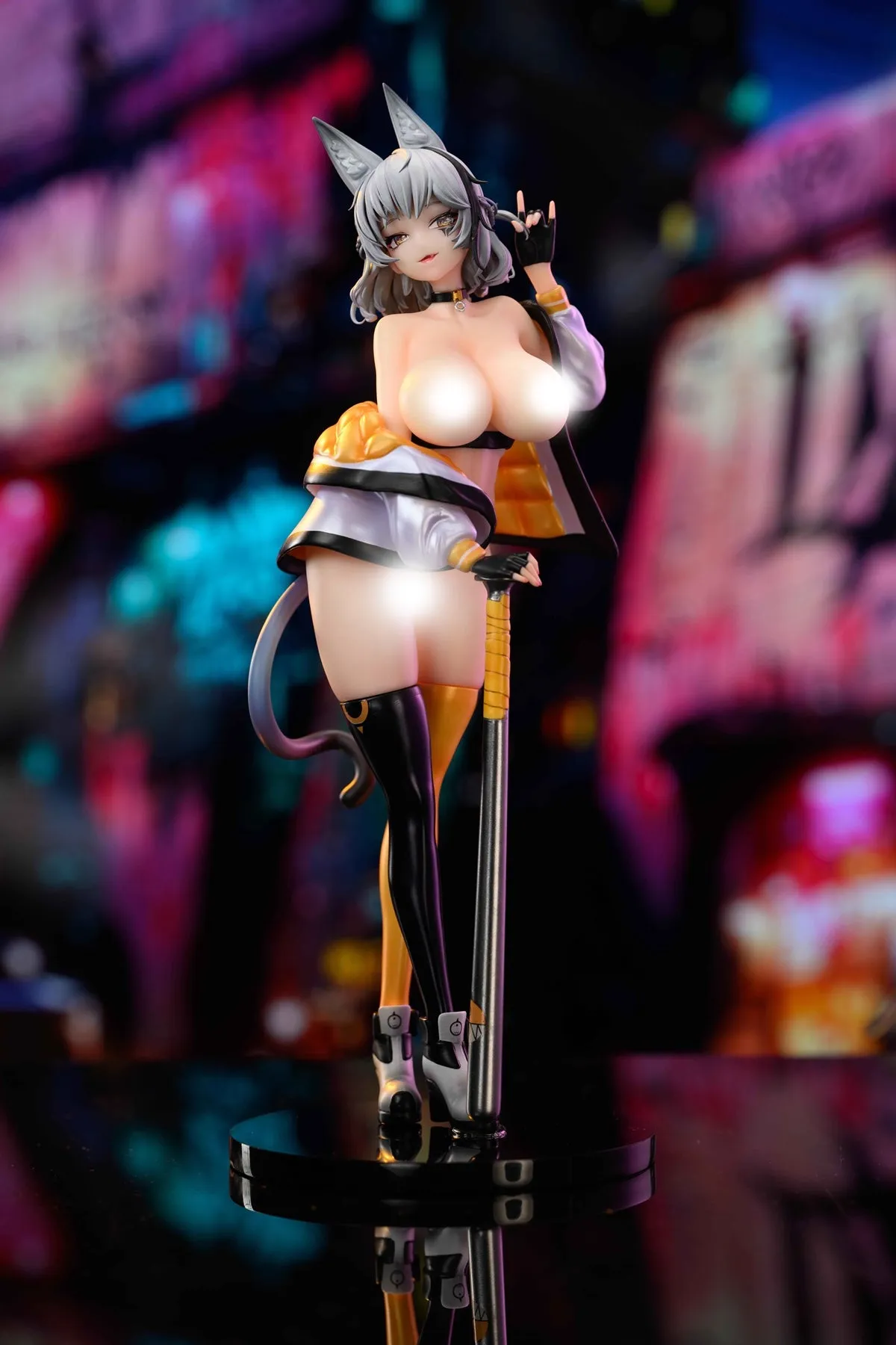 Cat Girl Deano Baseball Uniform Ver. 1/4 Scale Figure