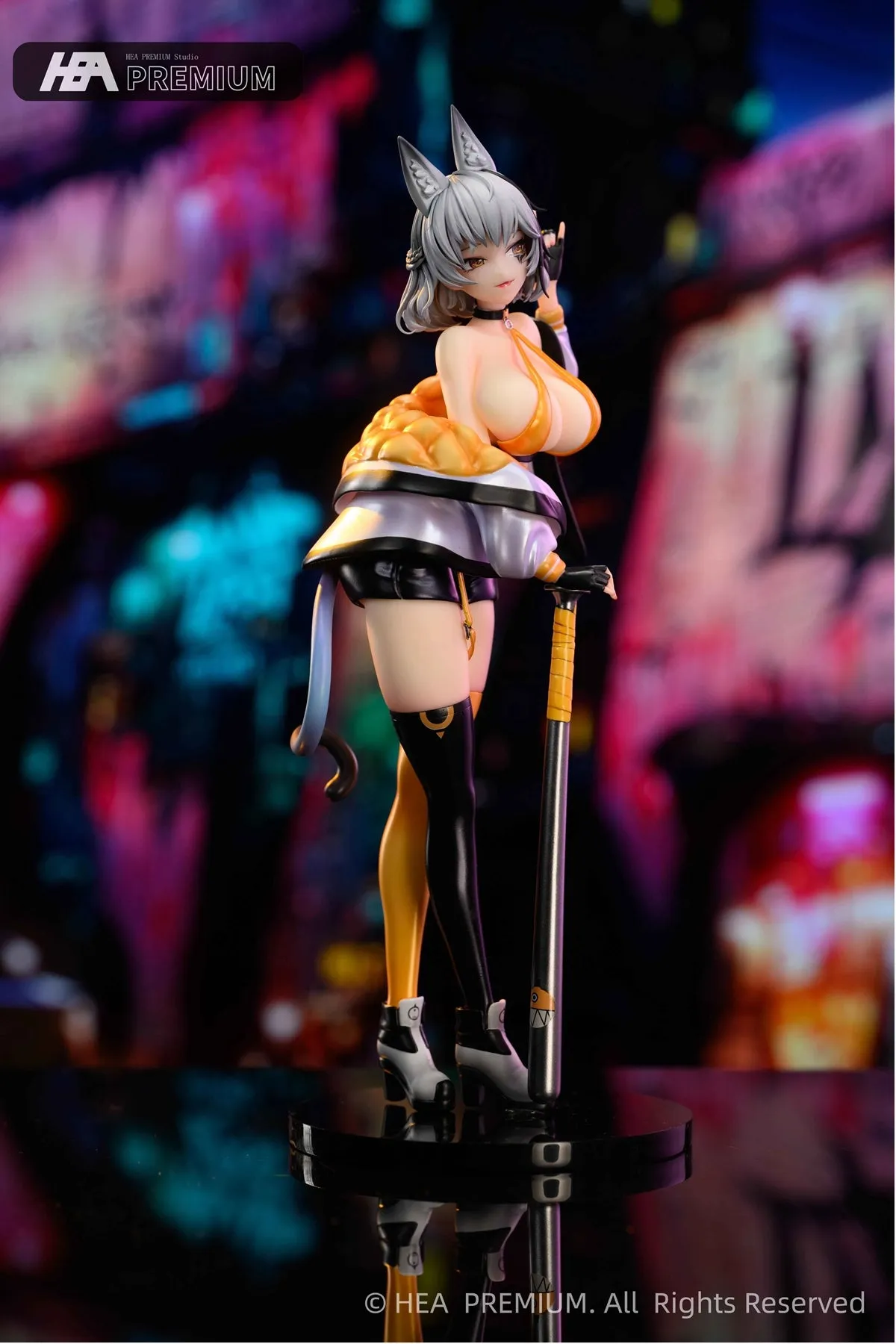 Cat Girl Deano Baseball Uniform Ver. 1/4 Scale Figure