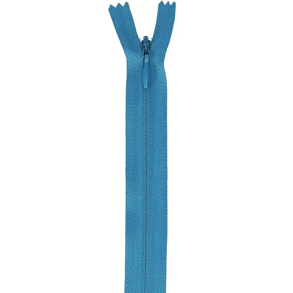 Coats All-Purpose Plastic Zipper 14in Parakeet