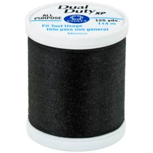 Coats Dual Duty XP General Purpose Thread 125yd Black