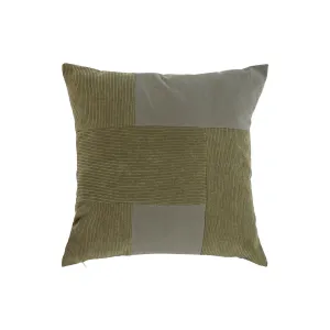 Cushion Home ESPRIT Green Patchwork Cottage 45 x 45 cm