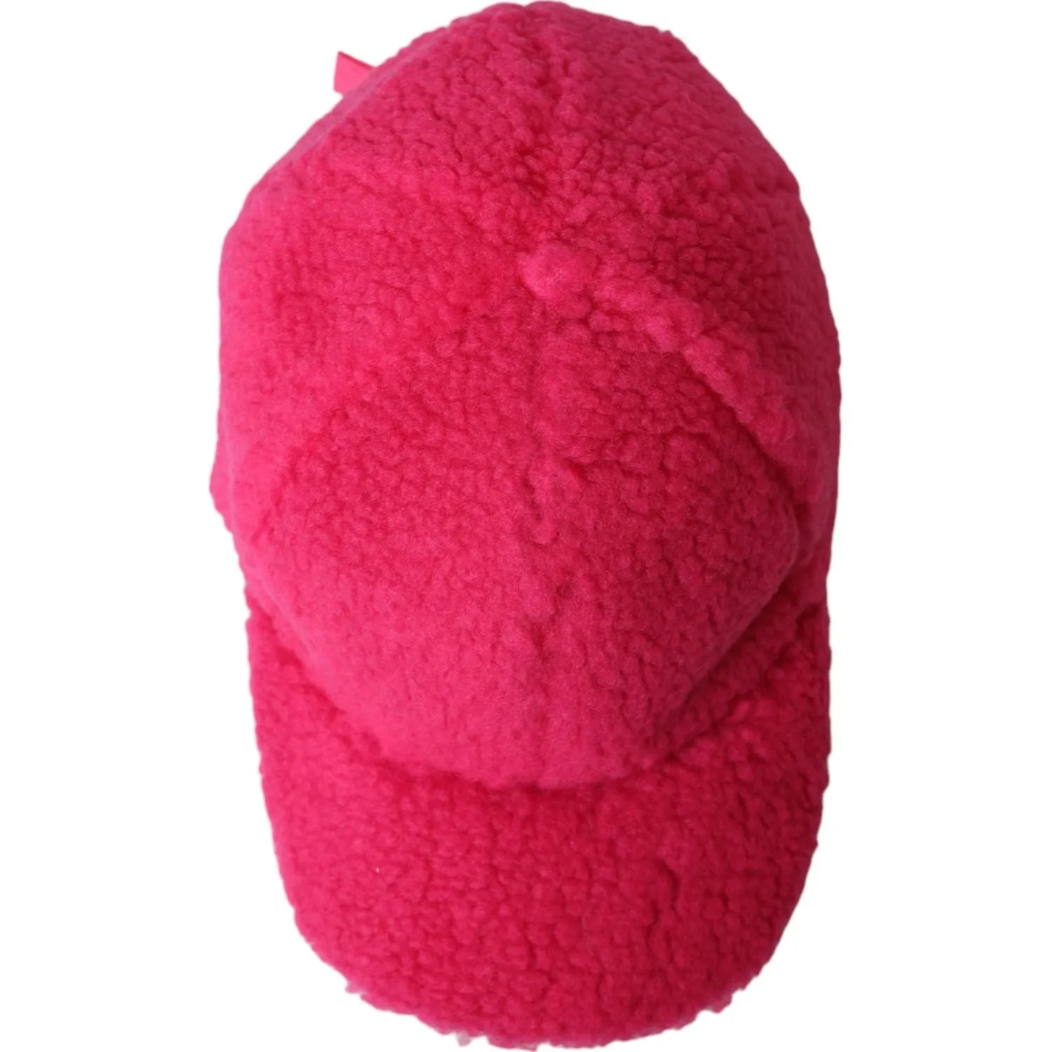 Dolce & Gabbana Pink Fleece Plush Baseball Hat Men