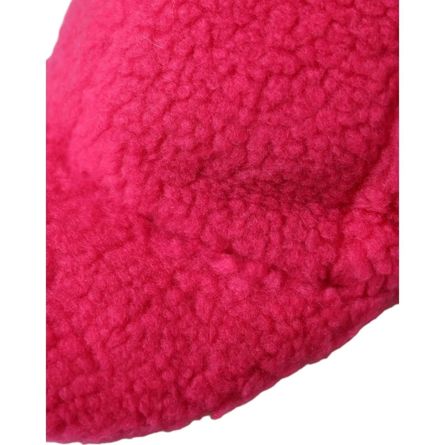 Dolce & Gabbana Pink Fleece Plush Baseball Hat Men