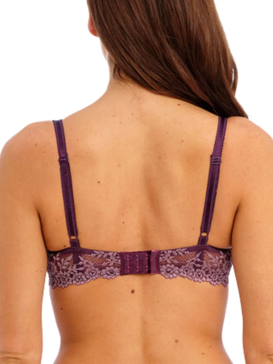 Embrace Lace Underwire Bra - Italian Plum/Valerian