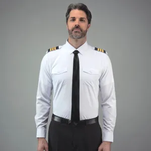 Flextech - Professional Pilot Shirt Long Sleeve Winged