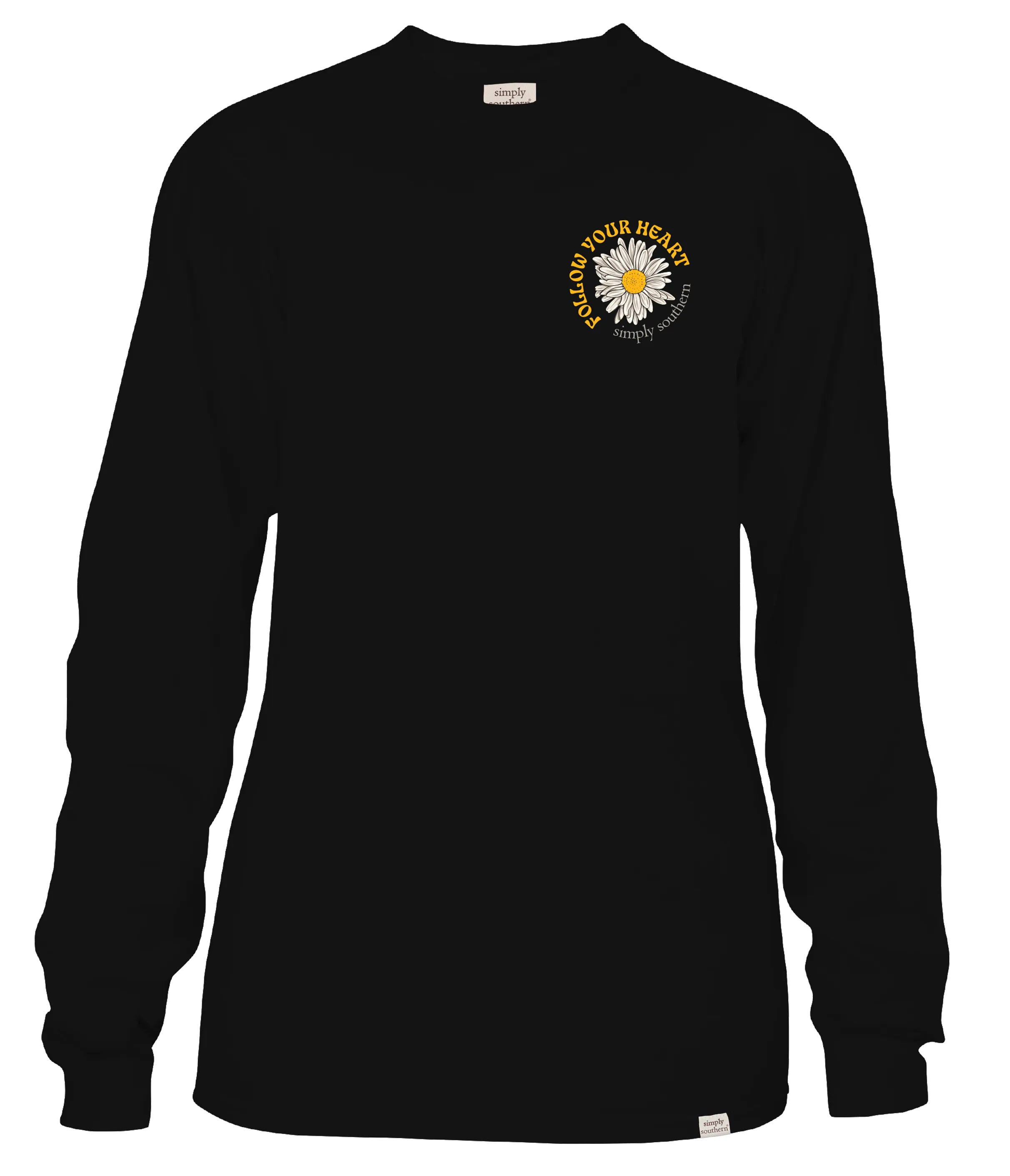 'Follow Your Heart, Not The Herd' Long Sleeve Tee by Simply Southern