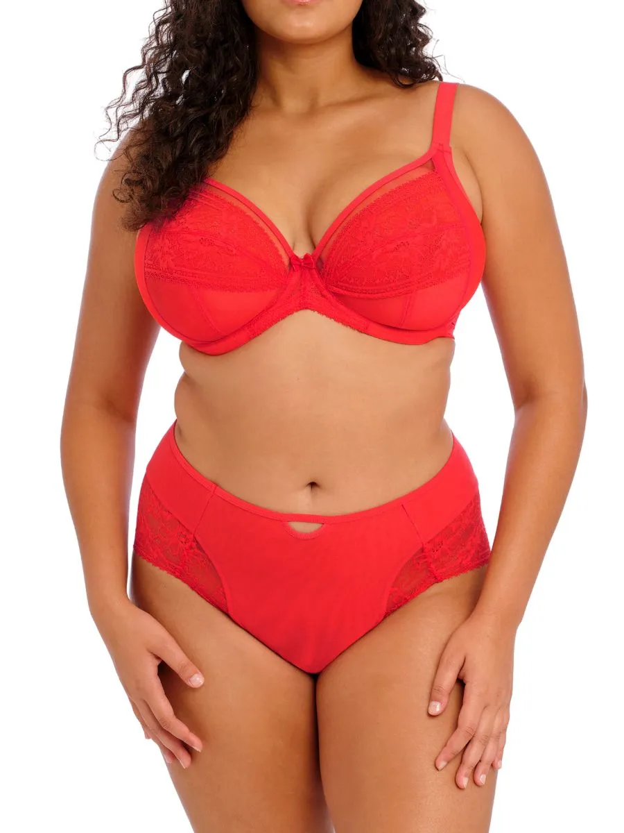 Kendra Plunge Bra - Cherry