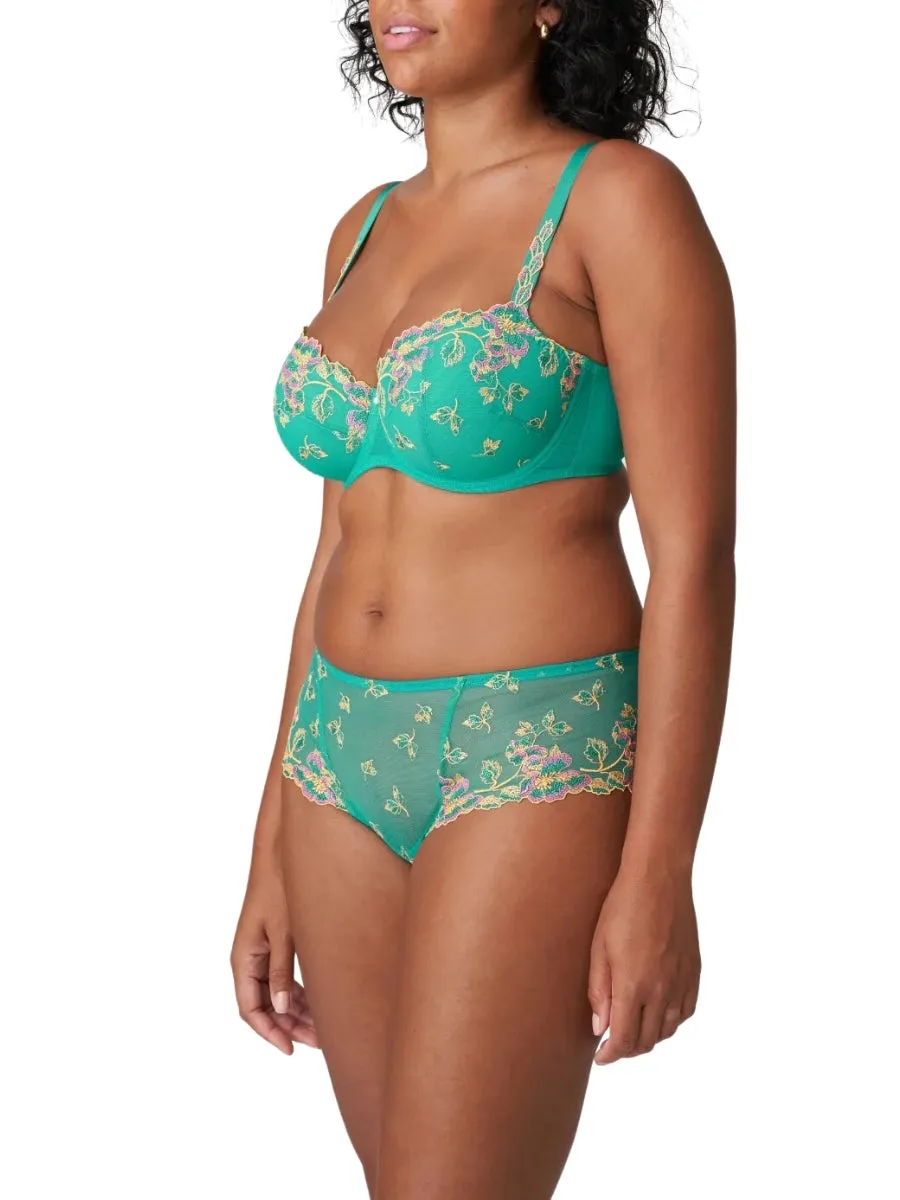 Lenca Padded Balcony Bra - Sunny Teal