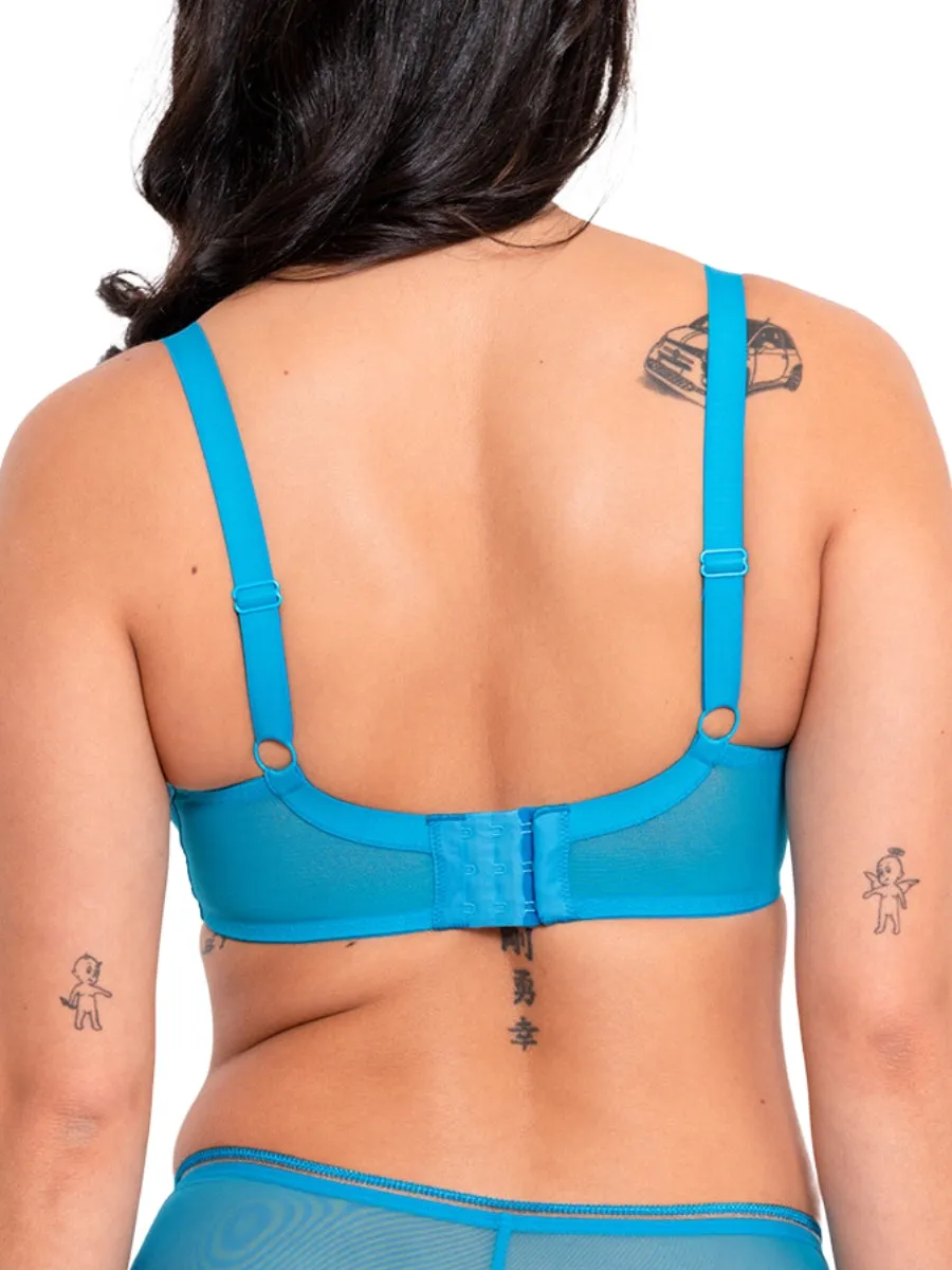 Lifestyle Plunge Bra - Capri Blue