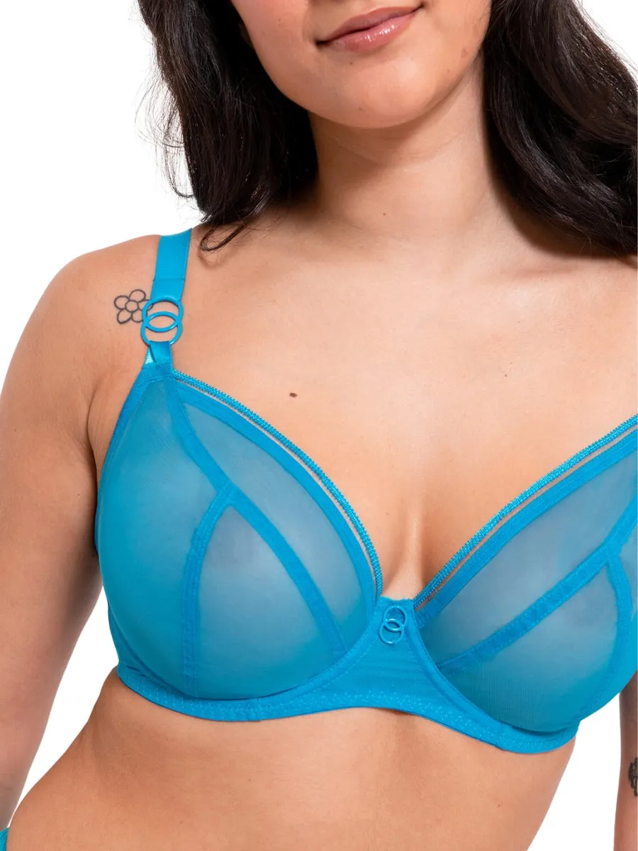 Lifestyle Plunge Bra - Capri Blue