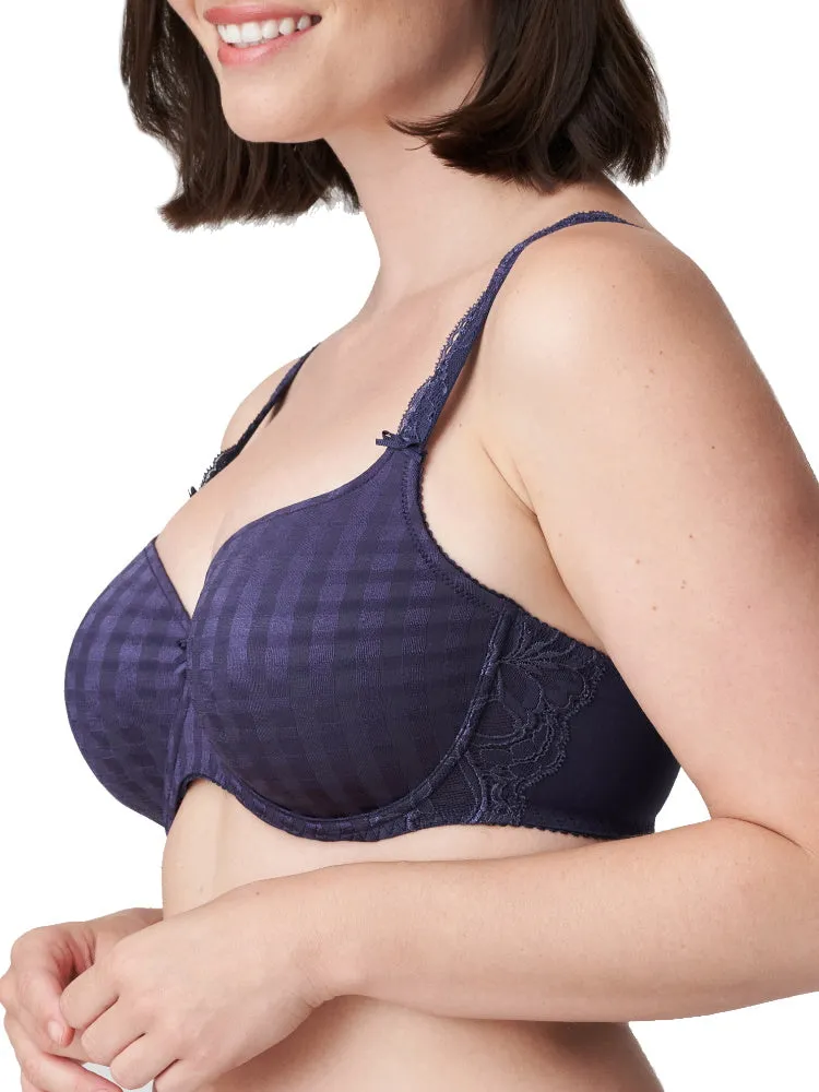 Madison Heartshape Bra  - Bleu Bijou