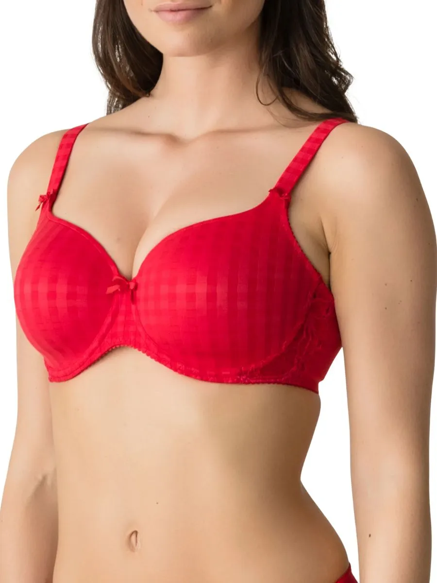 Madison Heartshape Bra  - Scarlet