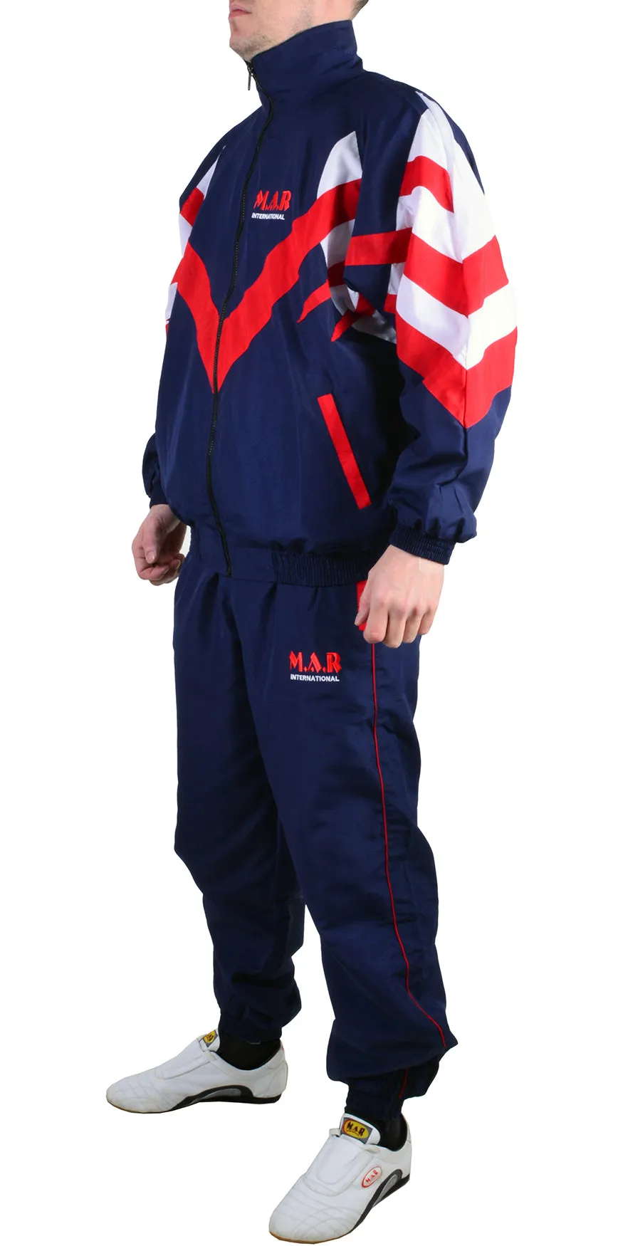 MAR-361 | Navy-Blue Tracksuit Sports Uniform