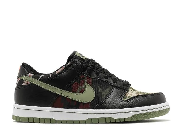 Nike Dunk Low GS "Black Multi-Camo" DB1909 001