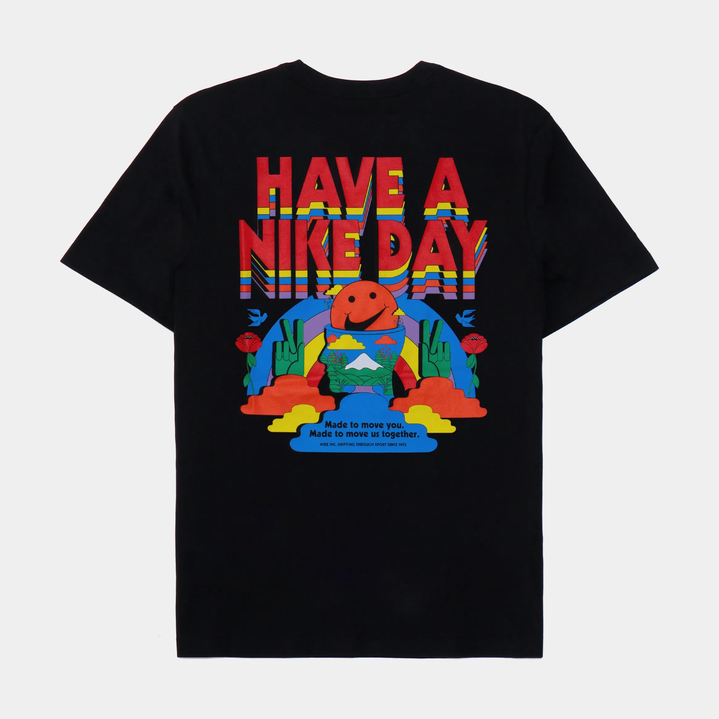 NSW Max 90 Nike Day Short Sleeve Shirt Mens Shirt (Black)