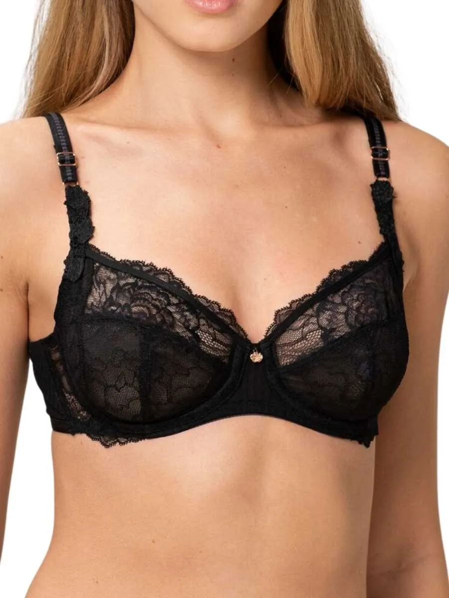 Peony Florale WP Bra - Black