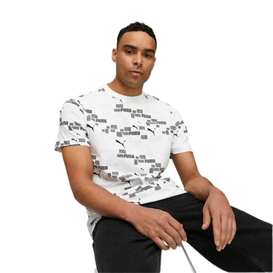 puma Essentials  Logo Lab Men's Tee