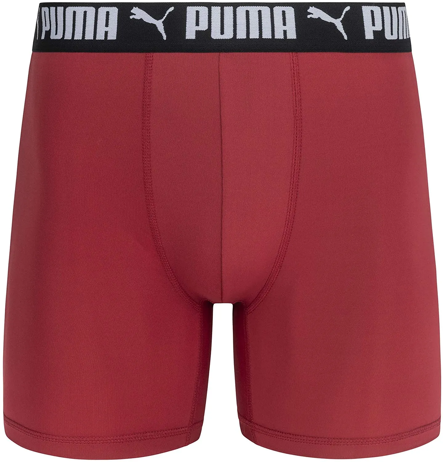 PUMA Men's 3-Pack Athletic Fit Boxer Briefs