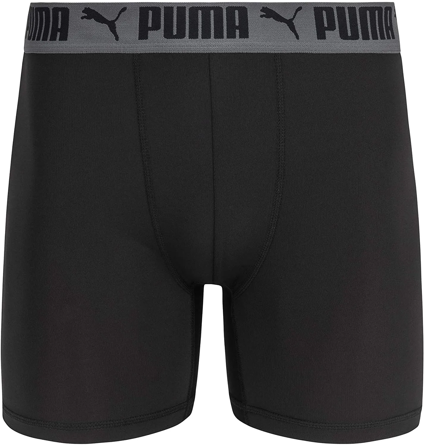 PUMA Men's 3-Pack Athletic Fit Boxer Briefs