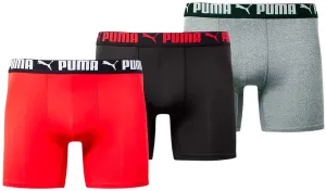 PUMA Men's 3-Pack Athletic Tech Boxer Briefs