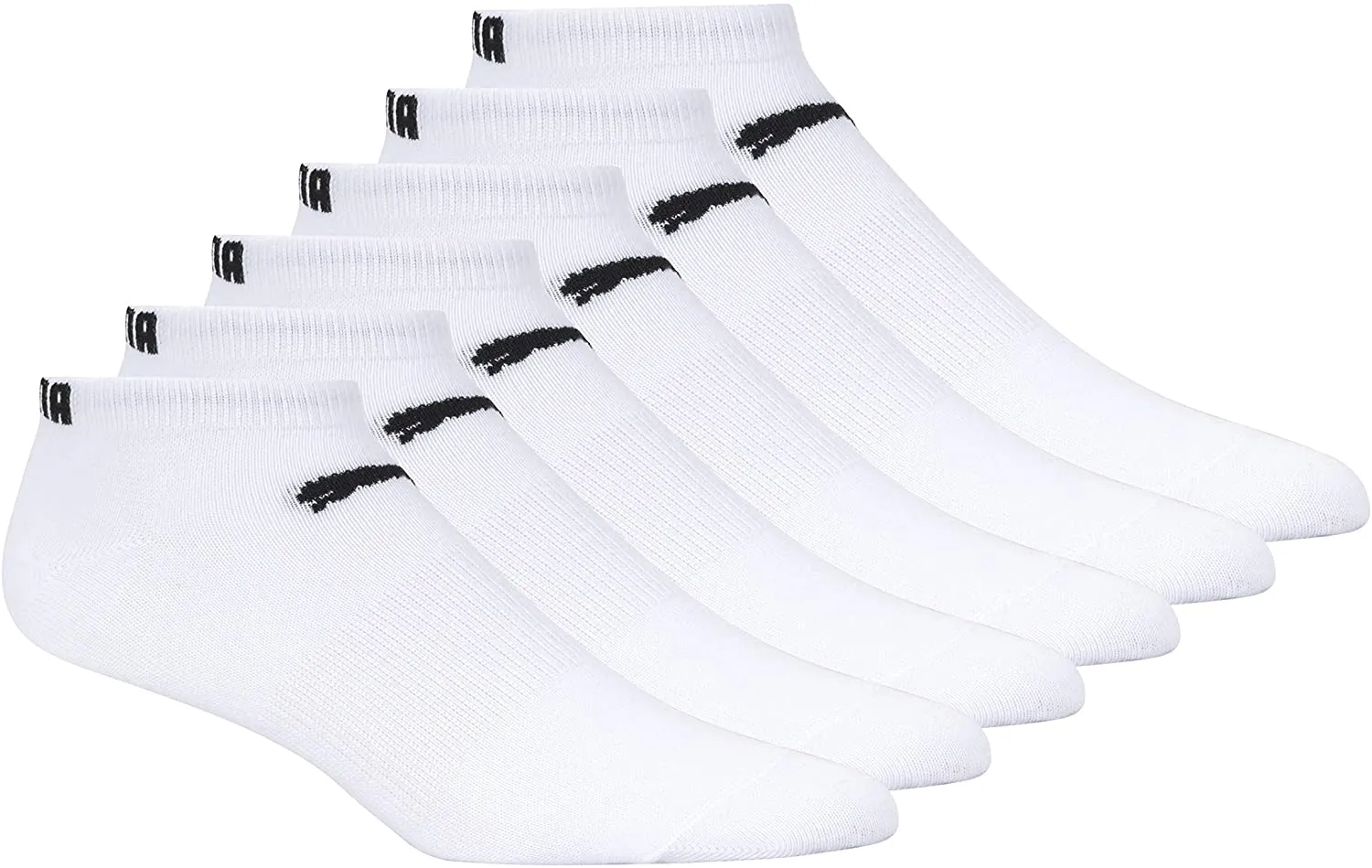 PUMA Women's 6-Pack Low Cut Athletic Socks P116389