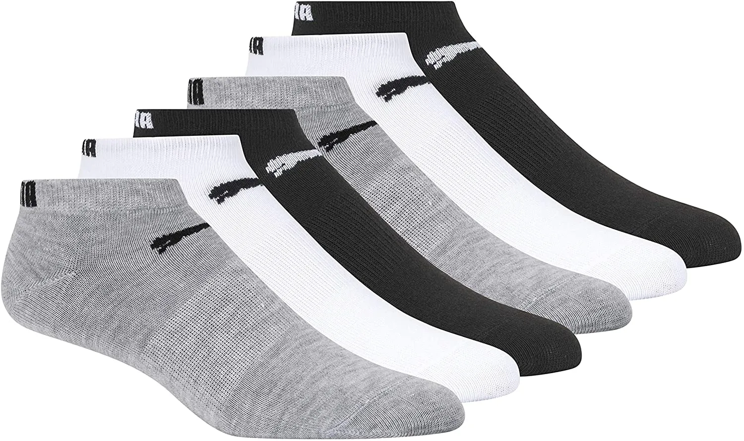 PUMA Women's 6-Pack Low Cut Athletic Socks P116389