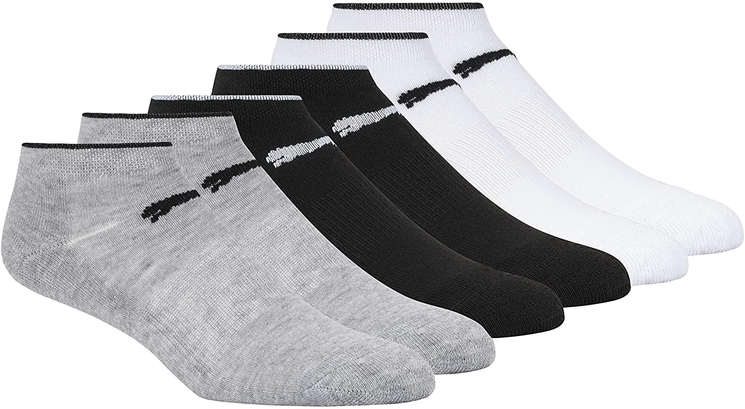 PUMA Women's 6-Pack Low Cut Athletic Socks P116390