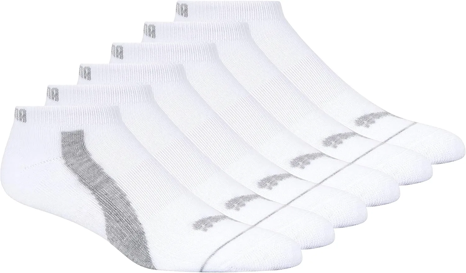 PUMA Women's 6-Pack Low Cut Athletic Socks P116391