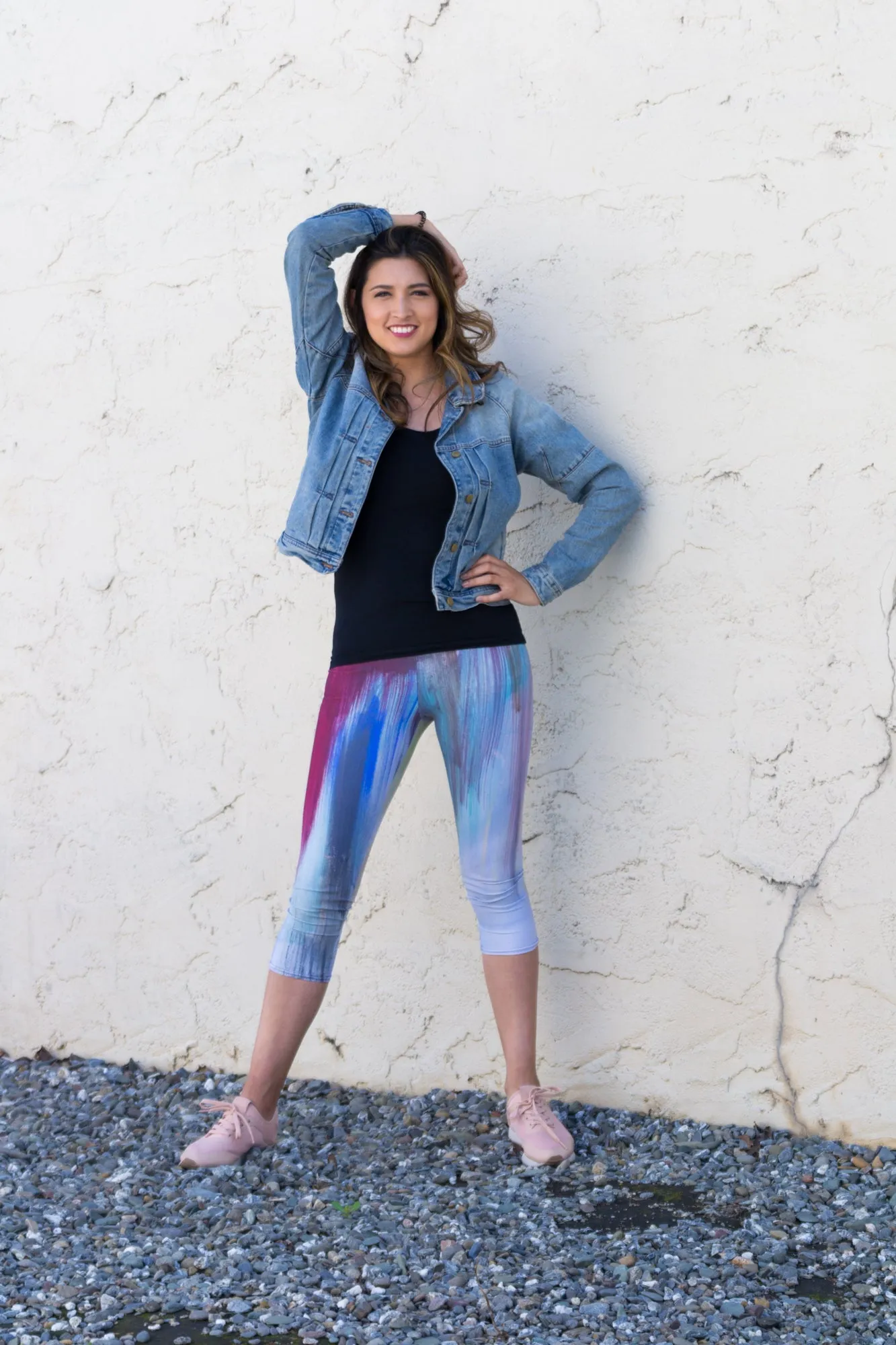 "City Restored" - Capri Leggings