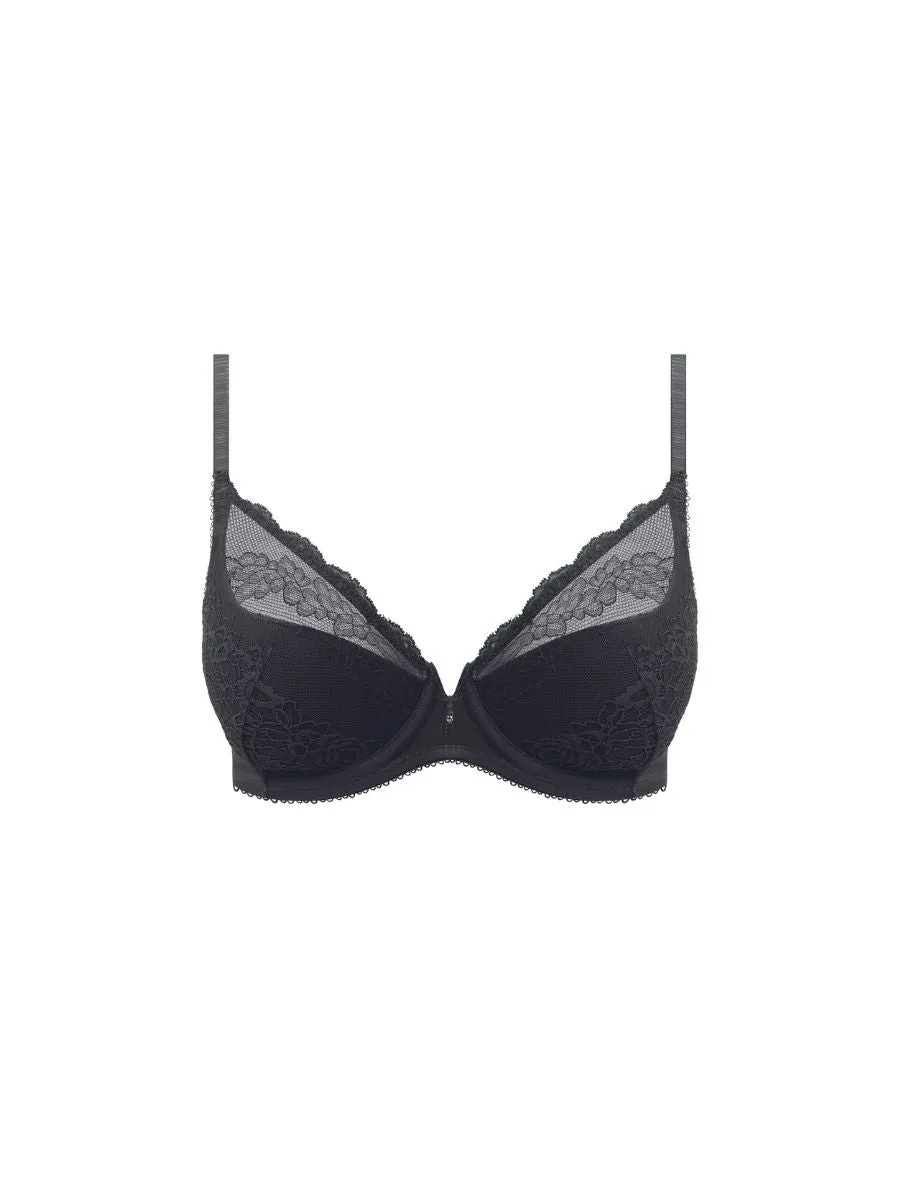 Ravissant Plunge Bra - Black