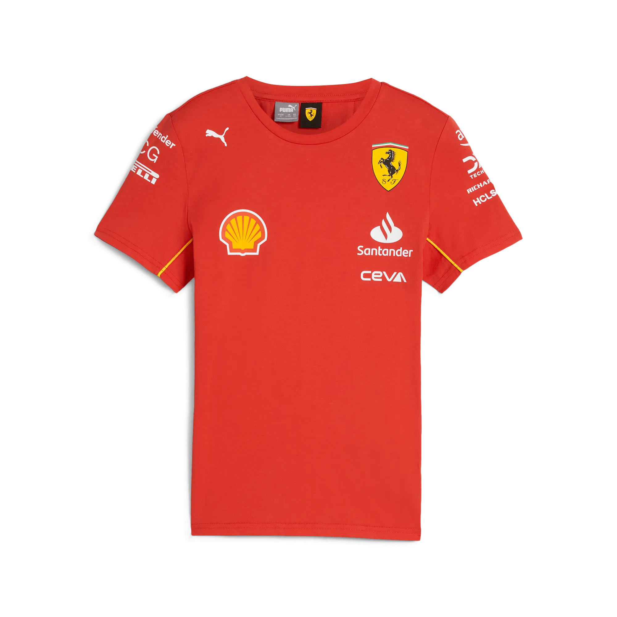 Scuderia Ferrari F1 2024 Kids Team T-Shirt - Youth Red